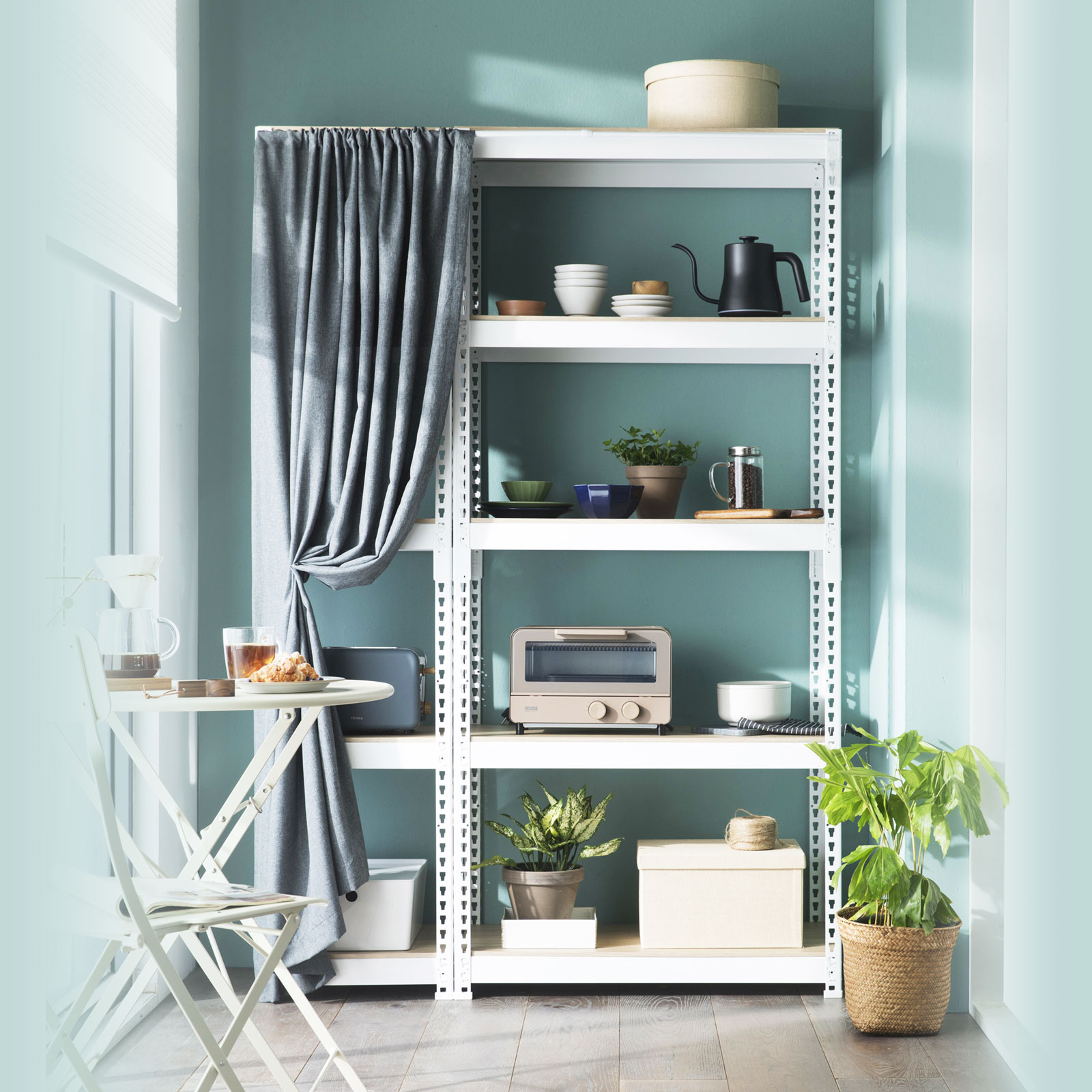 수납선반 선반 팬트리 다용도 시스템 선반장 조립 모듈 스피드랙 300x300x900 5단