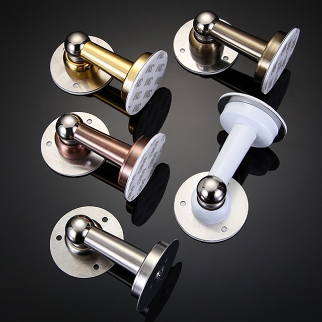 현관문 방문 강력 자석 원터치 무타공 문손상방지 도어스토퍼