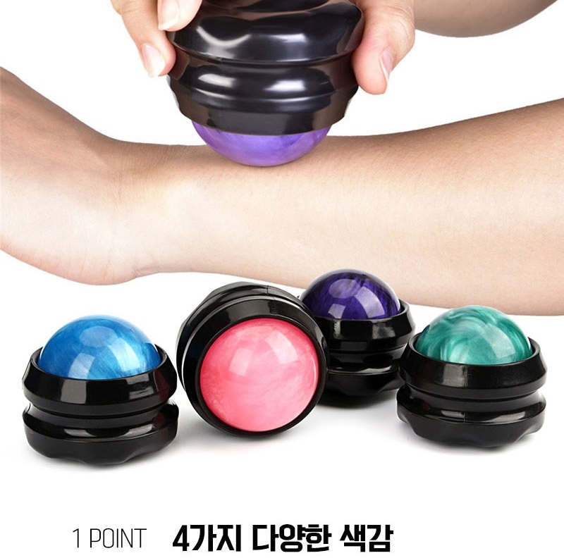 휴대용 여행용 시원한 마사지돌 등지압패드 림프순환 마사지기 발바닥 마사지볼 - 상세 이미지 5