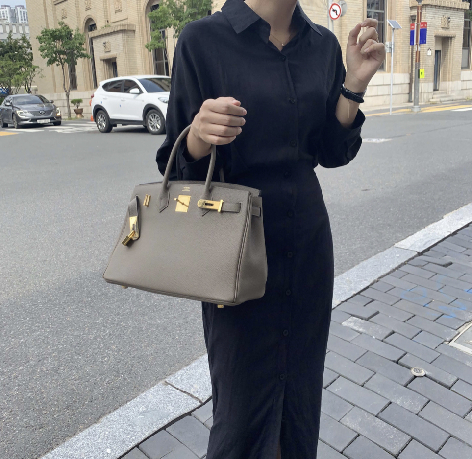 린넨 노블 허리끈 벨트 핀턱 볼륨 라인 드레이프 하객 루즈핏 로브 셔츠 맥시 롱 원피스(3color)여름 가을 간절기 페미닌 - 상세 이미지 2