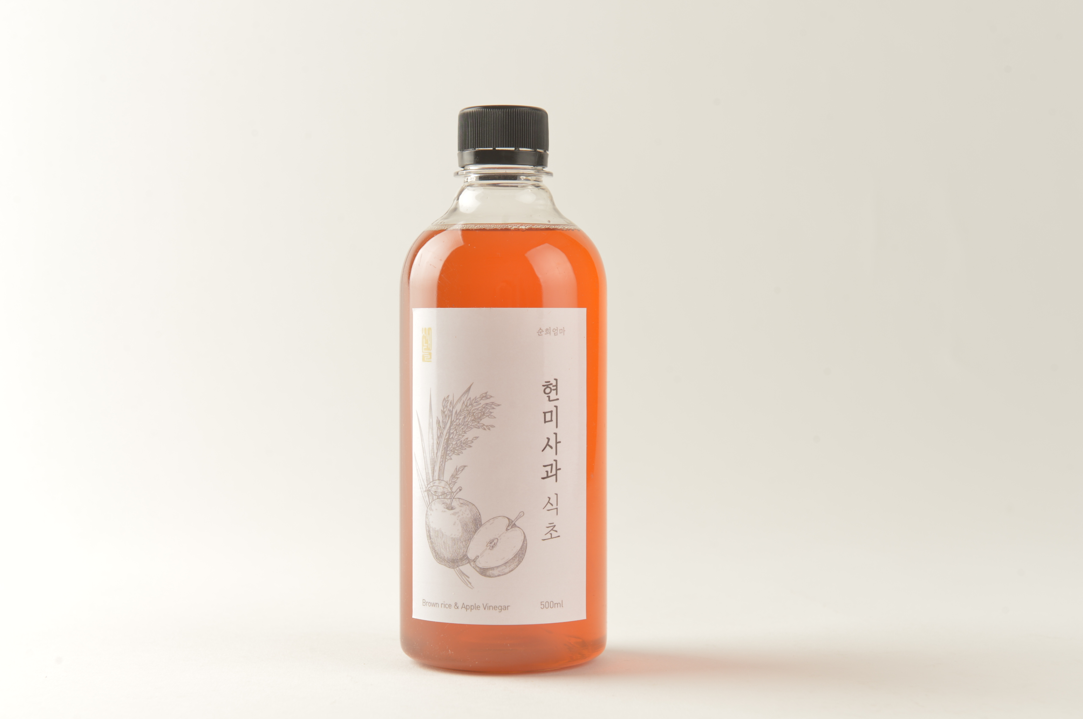 순희엄마식초 직접만드는 현미사과 애사비 식초 천연발효 500ml 수제 자연 답례품 - 상세 이미지 2