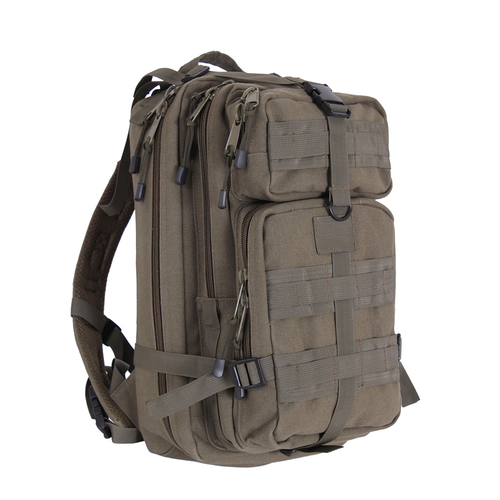 로스코 등산가방 수납 대용량 캔버스 밀리터리 백팩