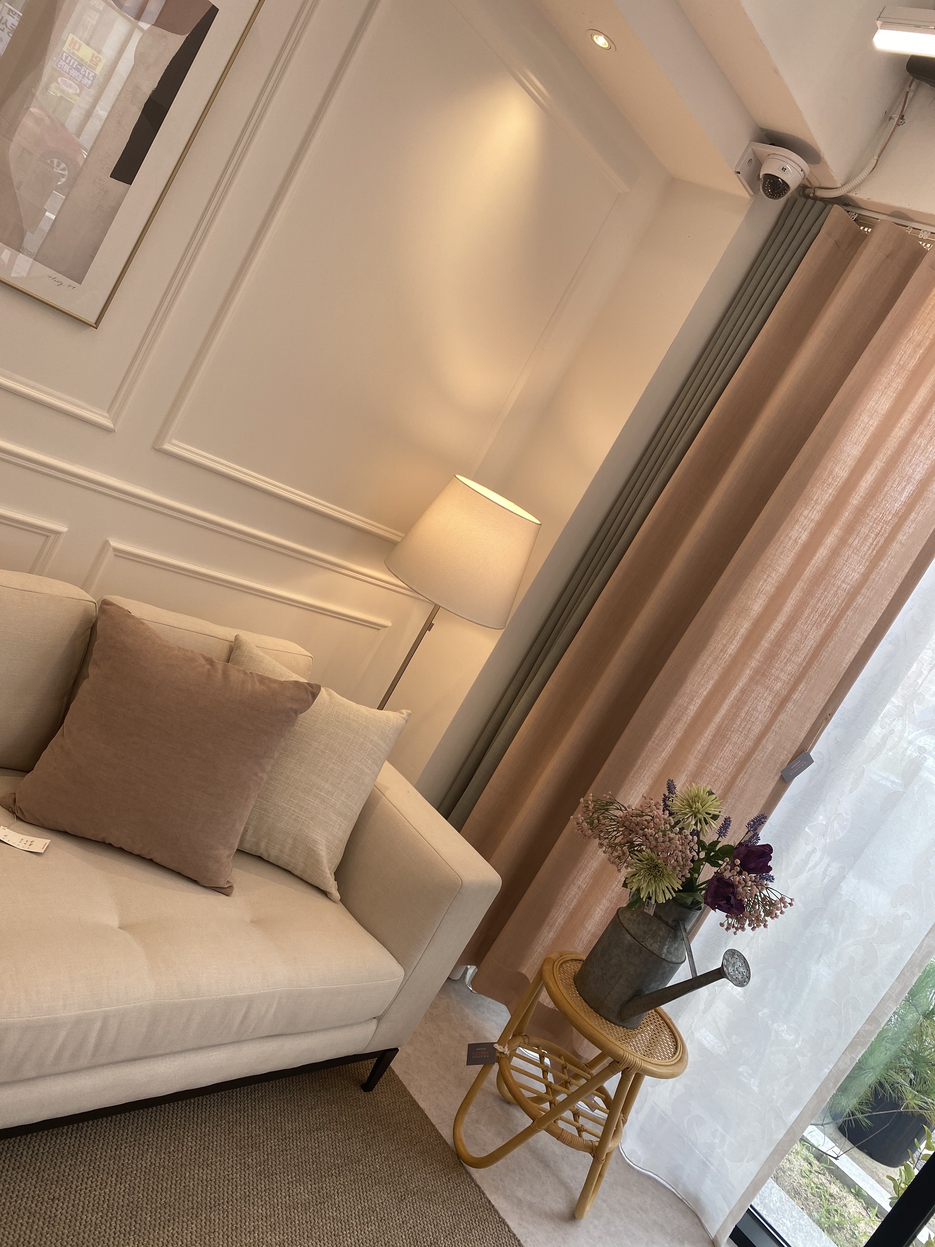 코지앳홈샵 감성맞춤 MILTON 거실/안방 사계절 무지 겉커튼(4종)