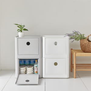 [1+1]세트 플레종 스냅톡 수납함 팬트리 펜트리 오픈 수납 정리함 리빙... 실사용 후기 | 효과 있을까? - 상품 이미지 3