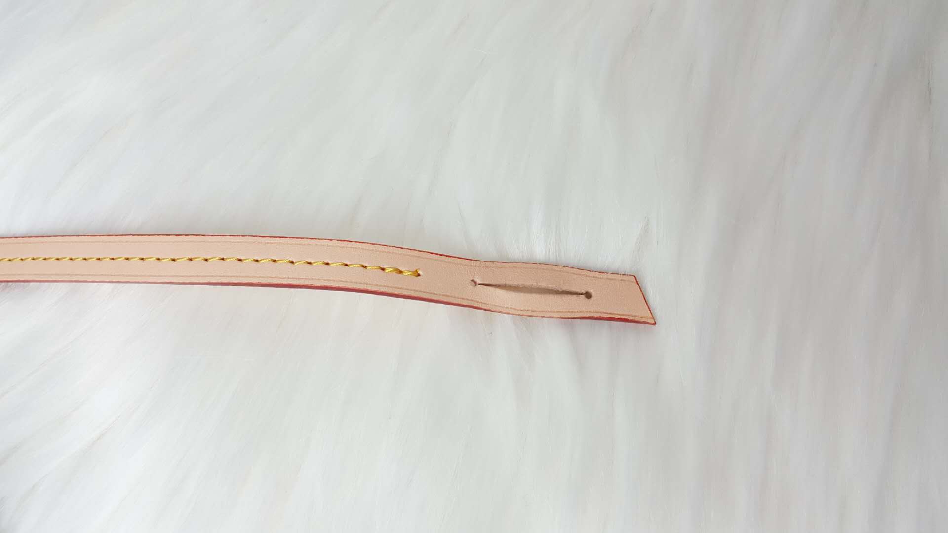 로맨티코 루이비통 호환 스트랩 악세수아 페이보릿 숏 가방끈 카우하이드 명품가방