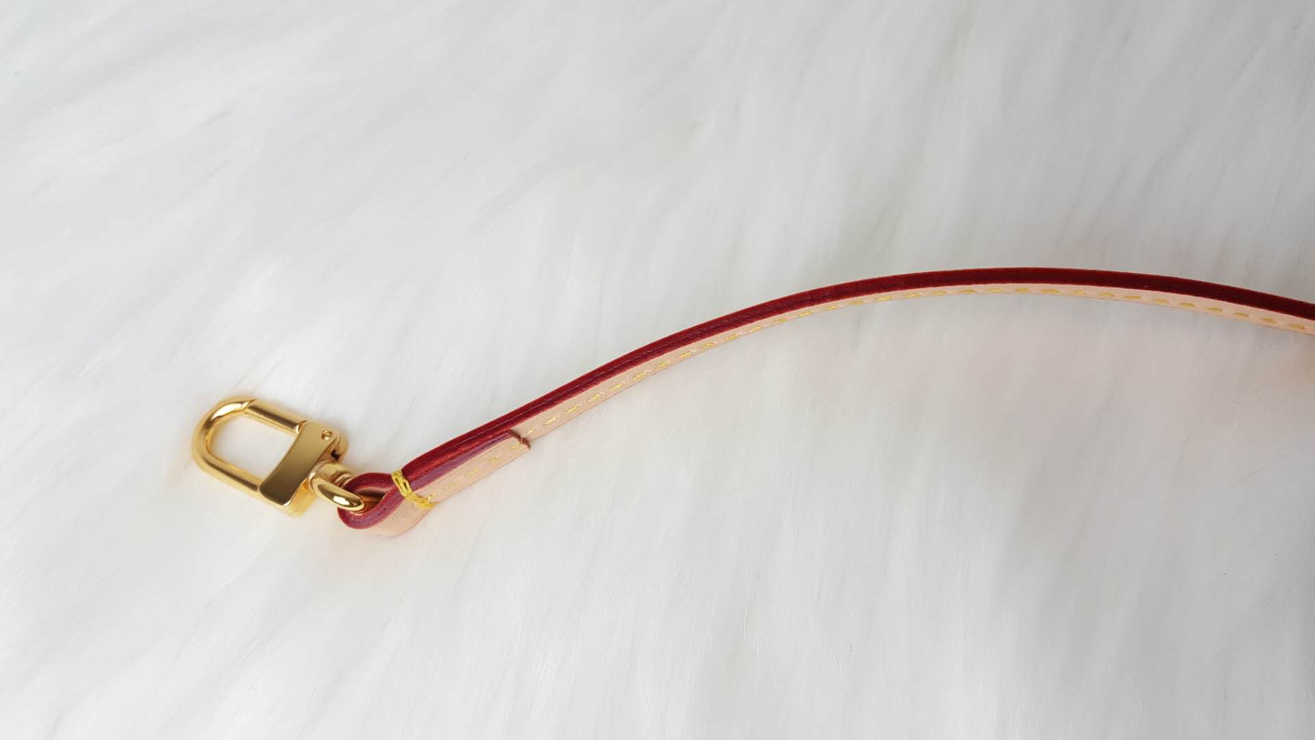 로맨티코 루이비통 호환 스트랩 악세수아 페이보릿 숏 가방끈 카우하이드 명품가방