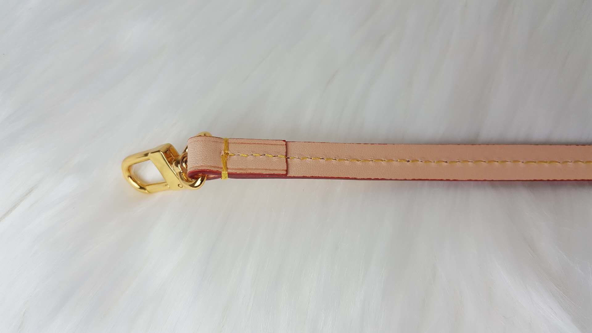 로맨티코 루이비통 호환 스트랩 악세수아 페이보릿 숏 가방끈 카우하이드 명품가방