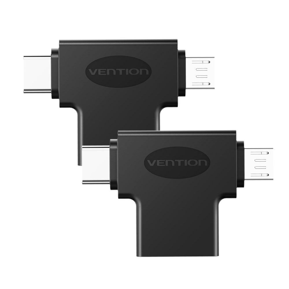 벤션 2in1 C타입 USB3.0 고속 OTG 젠더 2개 /5핀 겸용 - 상세 이미지 2