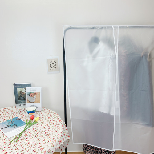 드레스룸 옷커버 옷장 행거 가리개 옷걸이 덮개