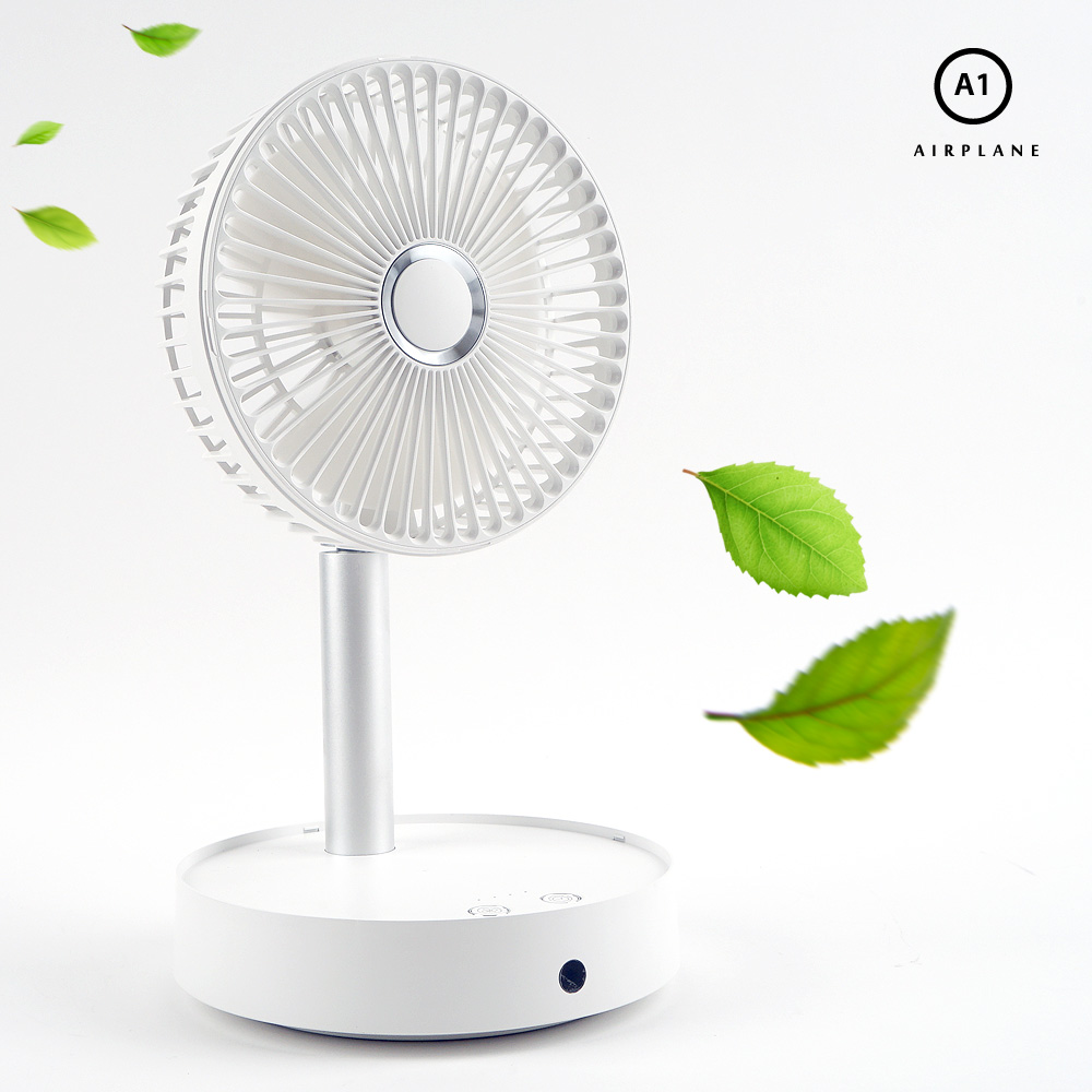 오토반 에어플레인 무선 회전선풍기 캠핑용 휴대용 사무실 탁상용 5200mA - 상세 이미지 4