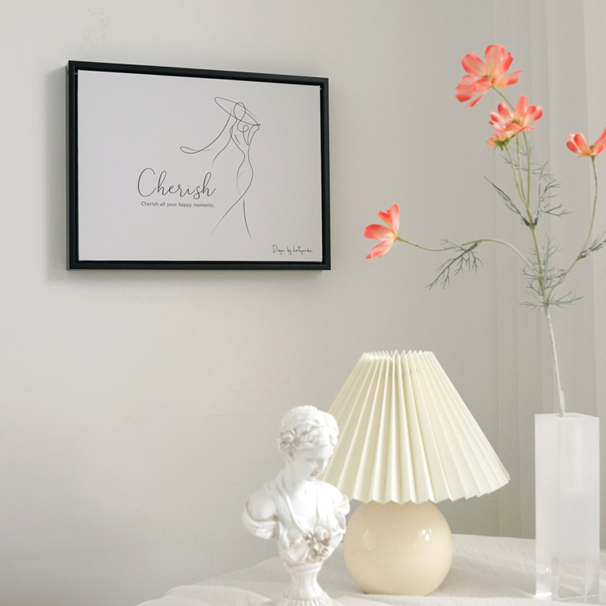 자체제작 두꺼비집 배전함 가리개 액자 집들이 선물 드로잉 3type