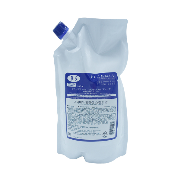 밀본 프라미아 밸런싱 스캘프 솝 1000ml비듬 용기포함
