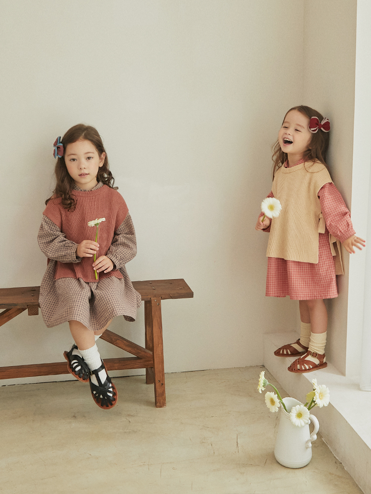 채니봉봉 크리샤 투톤 작은엘르 집게핀 - 상세 이미지 2