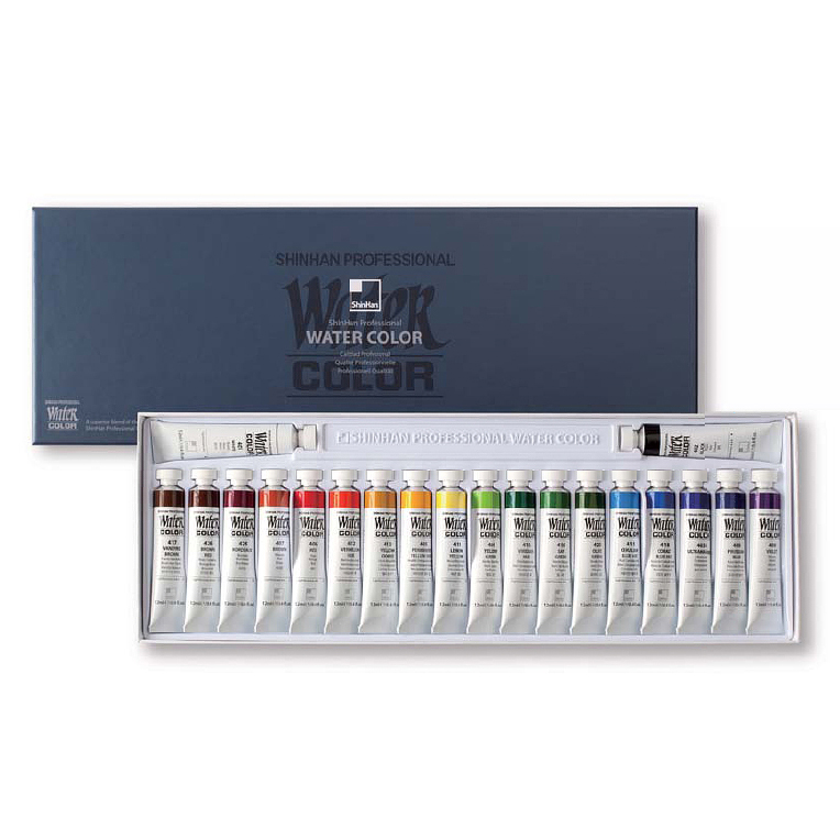 신한 수채화물감 12ml : 20색