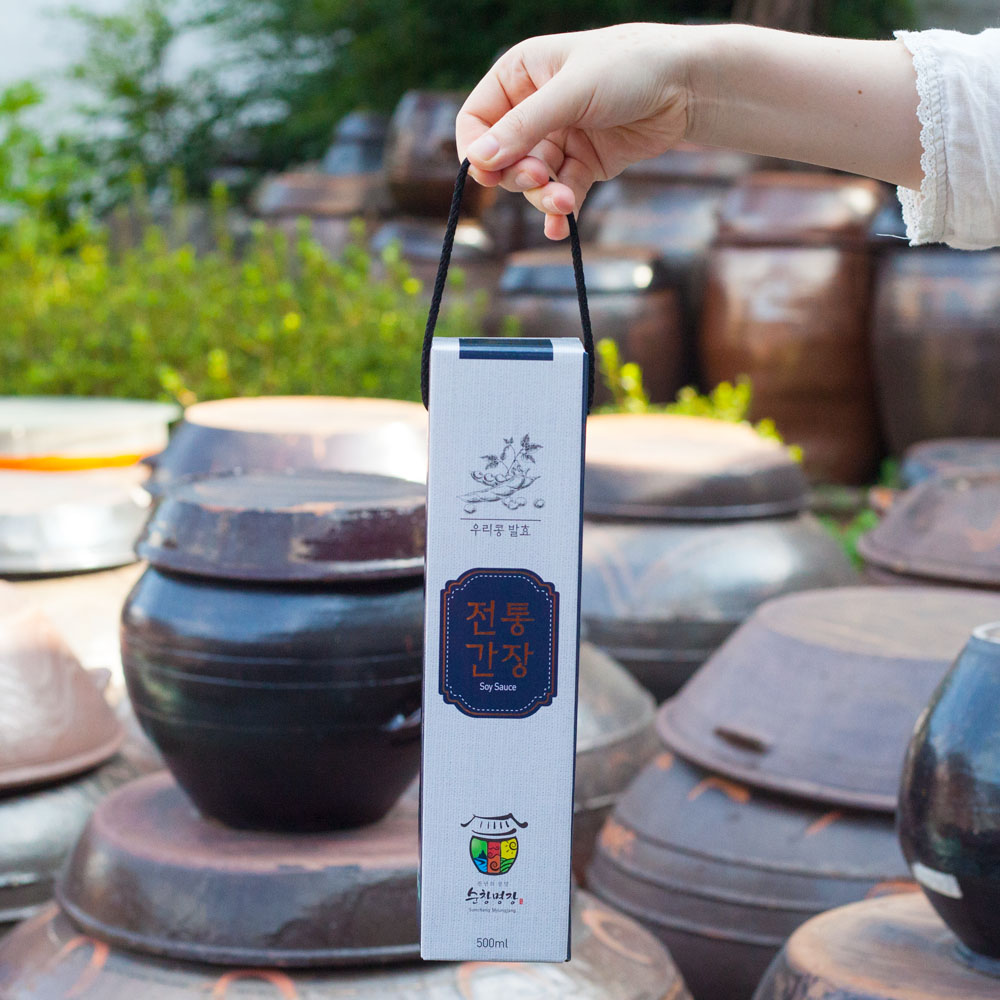 간장선물 포장 조선 국 국산콩 집 500ml 순창 해목 - 상세 이미지 5