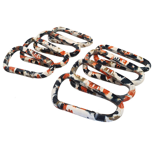 N.I.P 카라비너 알루미늄 캠핑 연결고리 미니비너 10개 1세트