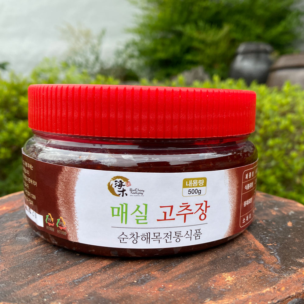 순창 매실고추장 매실 그대로 갈아넣은 국산 해목 1kg, 1개 - 상세 이미지 2