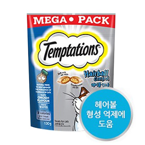 템테이션 스낵 믹스업 메가팩 치킨연어 체다치즈 160g 고양이간식