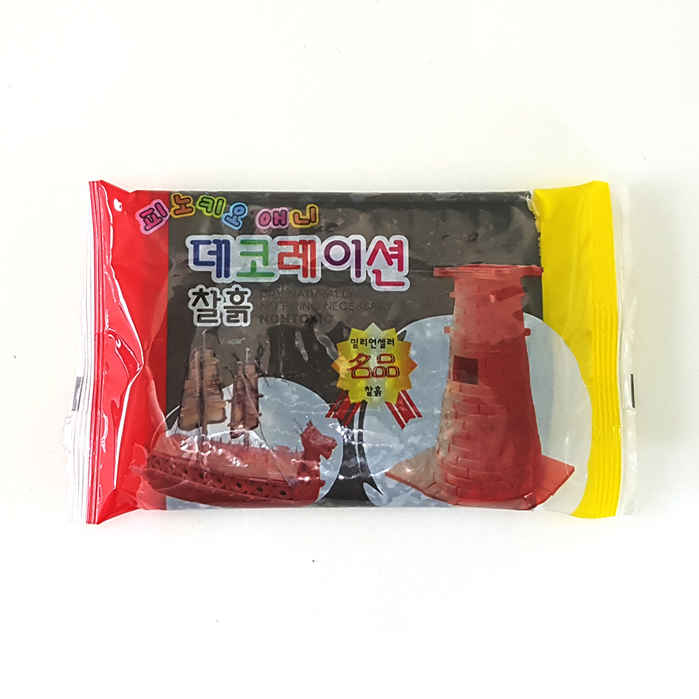 피노키오 데코레이션 찰흙 : 검정 - 상품 이미지