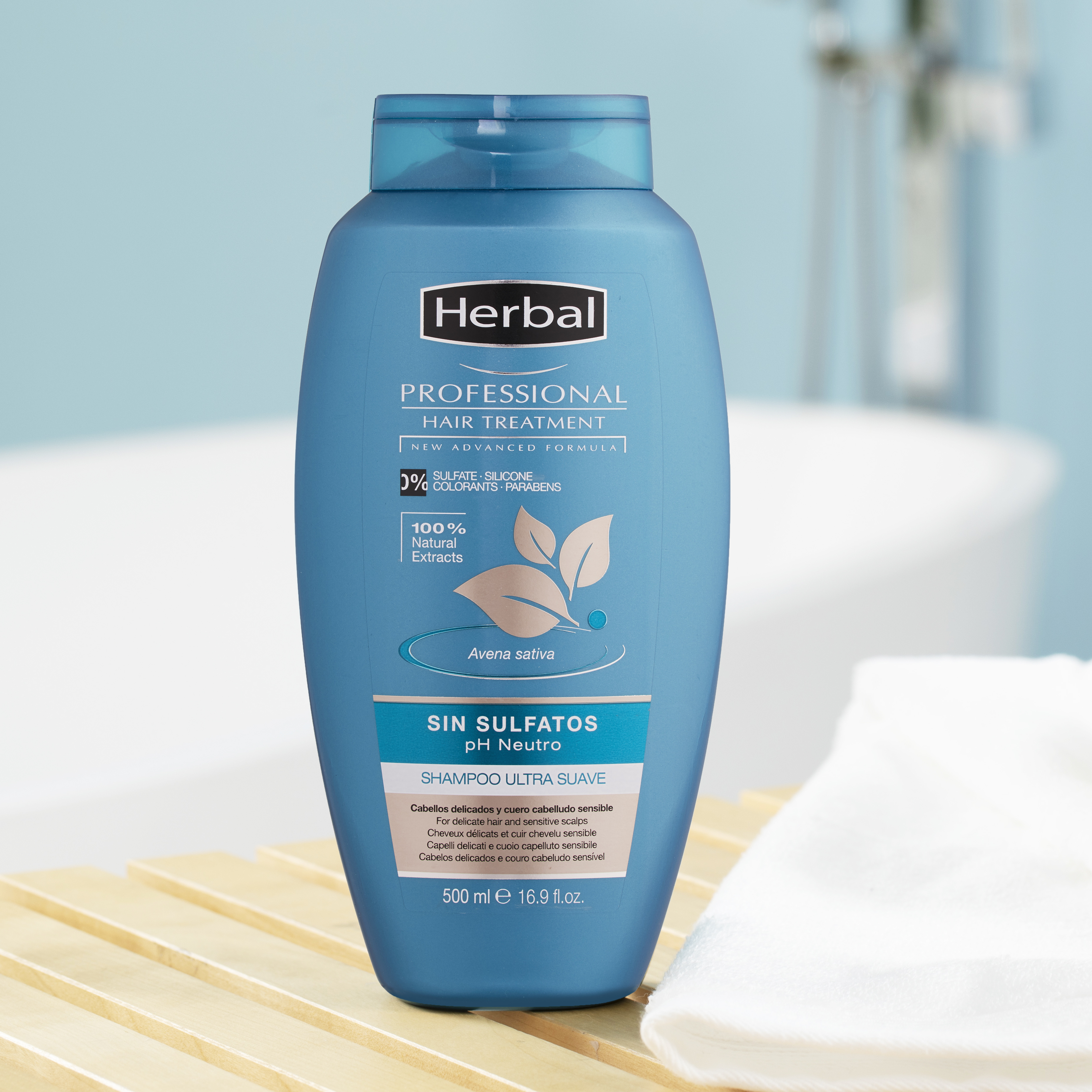 설페이트 없는 프리 샴푸 허벌히스패니아 계면활성제없는 지루성두피염 500ml, 1개