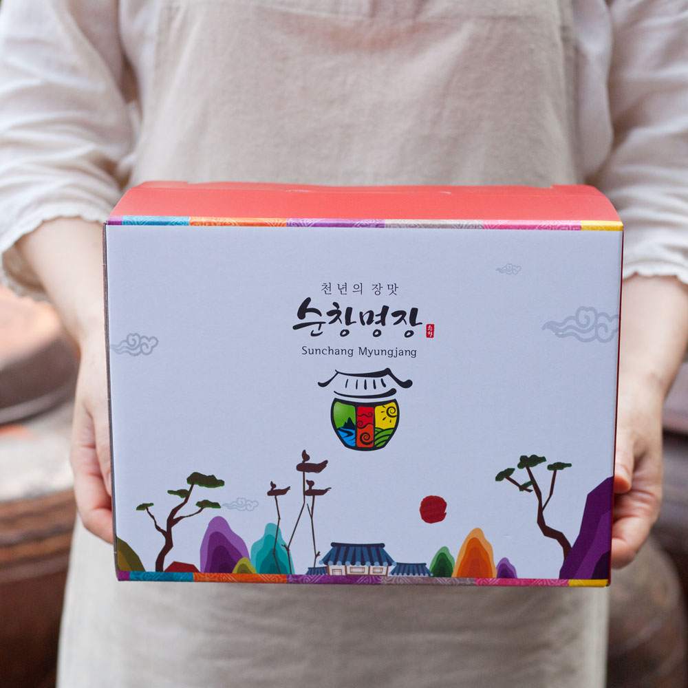 순창청매실고추장 전통된장 명절 선물세트 1kg 해목 - 상품 이미지