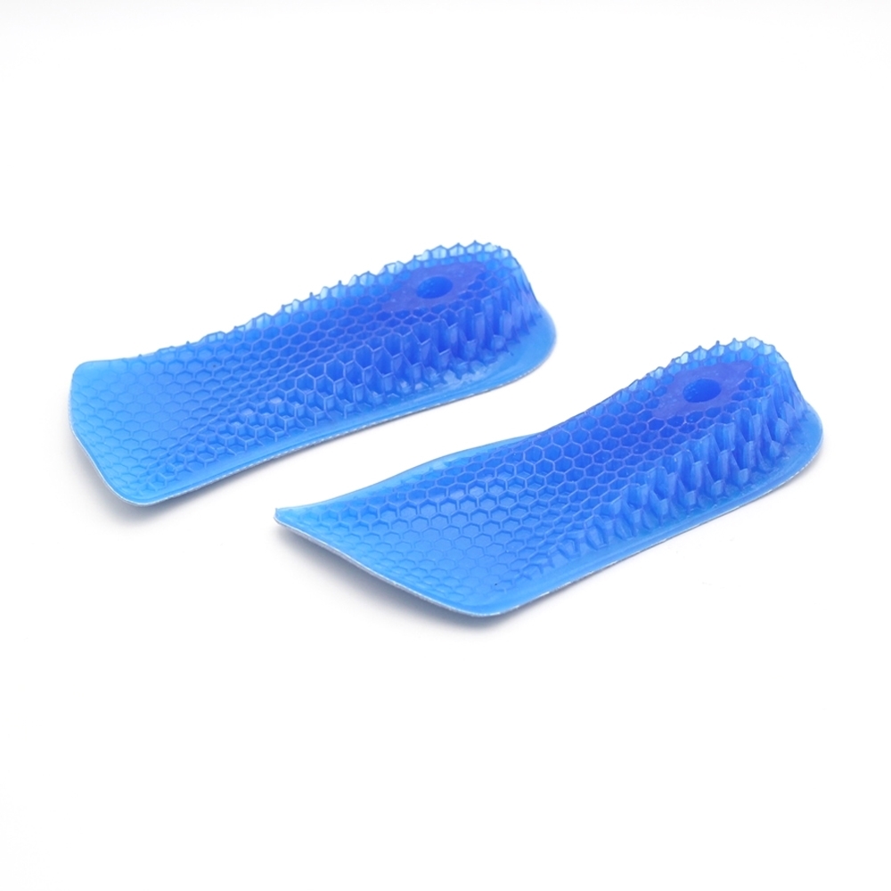 남자 여자 파워 젤 뒷굽 키높이 깔창 3cm 신발 운동화 푹신한 실리콘 쿠션 - 상세 이미지 5