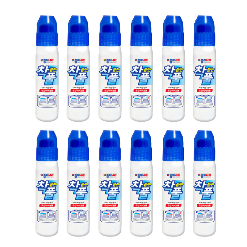종이나라 착붙는풀 70ml X 12개입 /착풀 - 메인 이미지