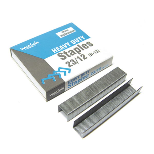 화신 스테플 : H-13 (12mm) X 1000pcs / 스테플러침 제본용 타카침 - 메인 이미지