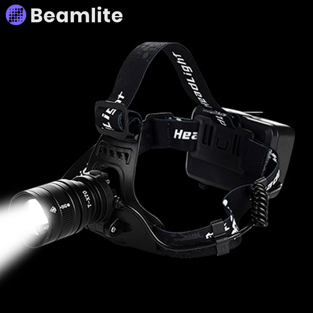 T-X70 LED 줌라이트 헤드랜턴 3200루멘 18650 헤드램프 충전식 라이트
