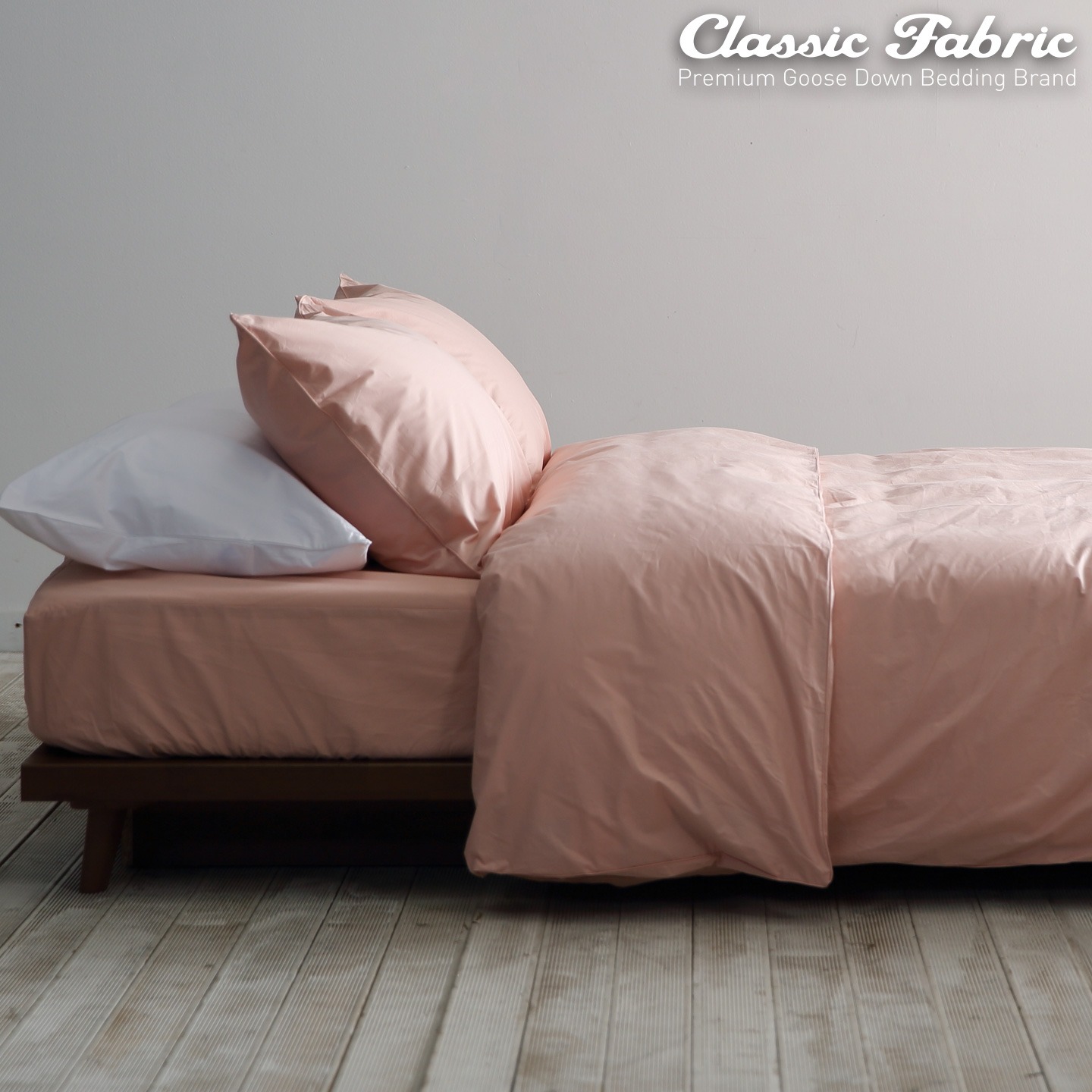 솔리드 순면 구스이불커버 호텔침구 SS