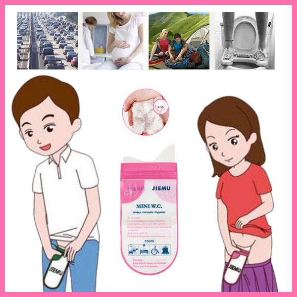 일회용 여성 소변기 10P 서서 소변 화장실 휴대용 비상용 남성 야외 캠핑 차량용 긴급 깔대기 응고팩 - 상세 이미지 2