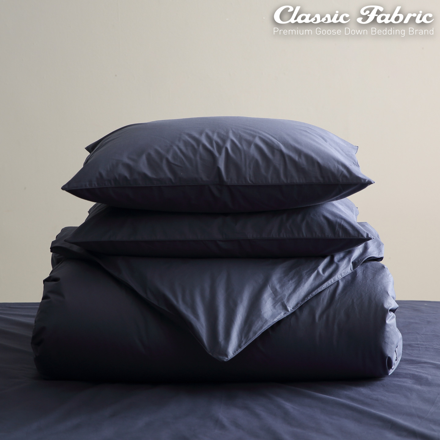 솔리드 순면 구스이불커버 호텔침구 SS