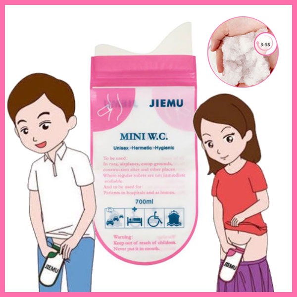 일회용 여성 소변기 10P 서서 소변 화장실 휴대용 비상용 남성 야외 캠핑 차량용 긴급 깔대기 응고팩 - 상세 이미지 3