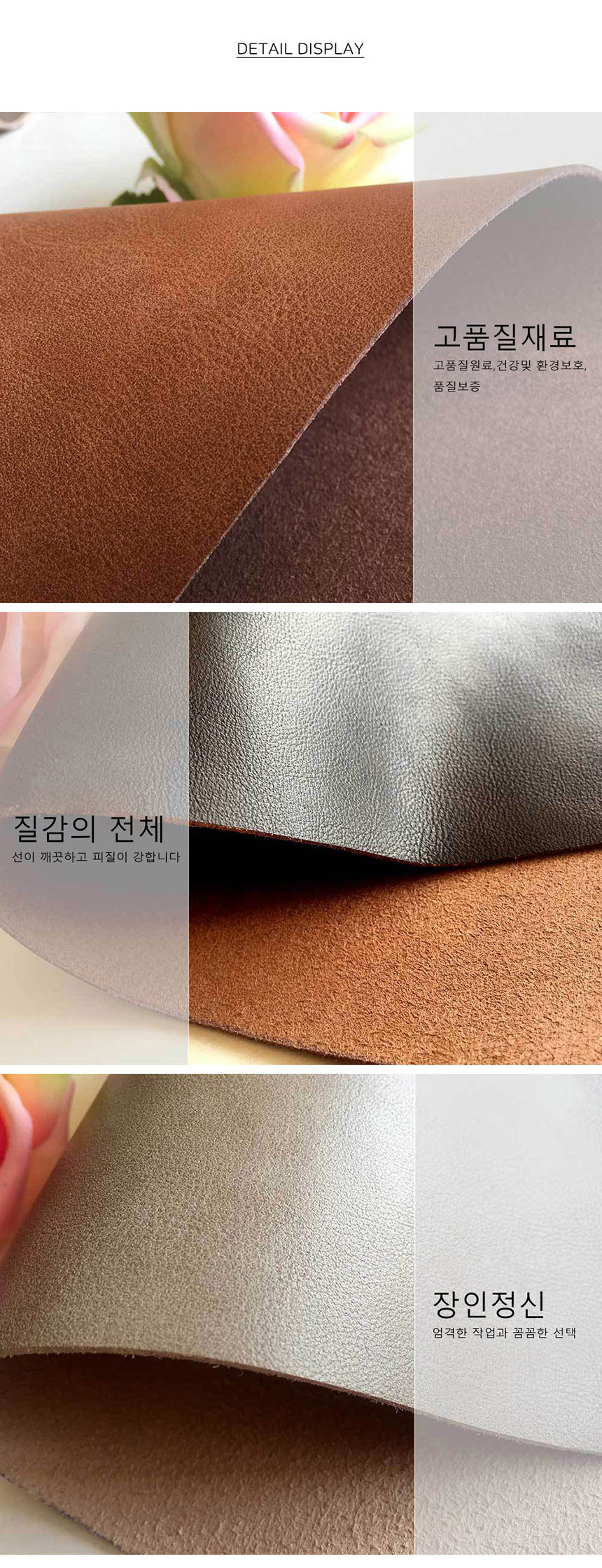 폭신 편안한 소가죽 펌프스 승무원 유니화 면접구두 빅사이즈 220 255 260까지 3cm 4cm 5cm 상세 이미지 11