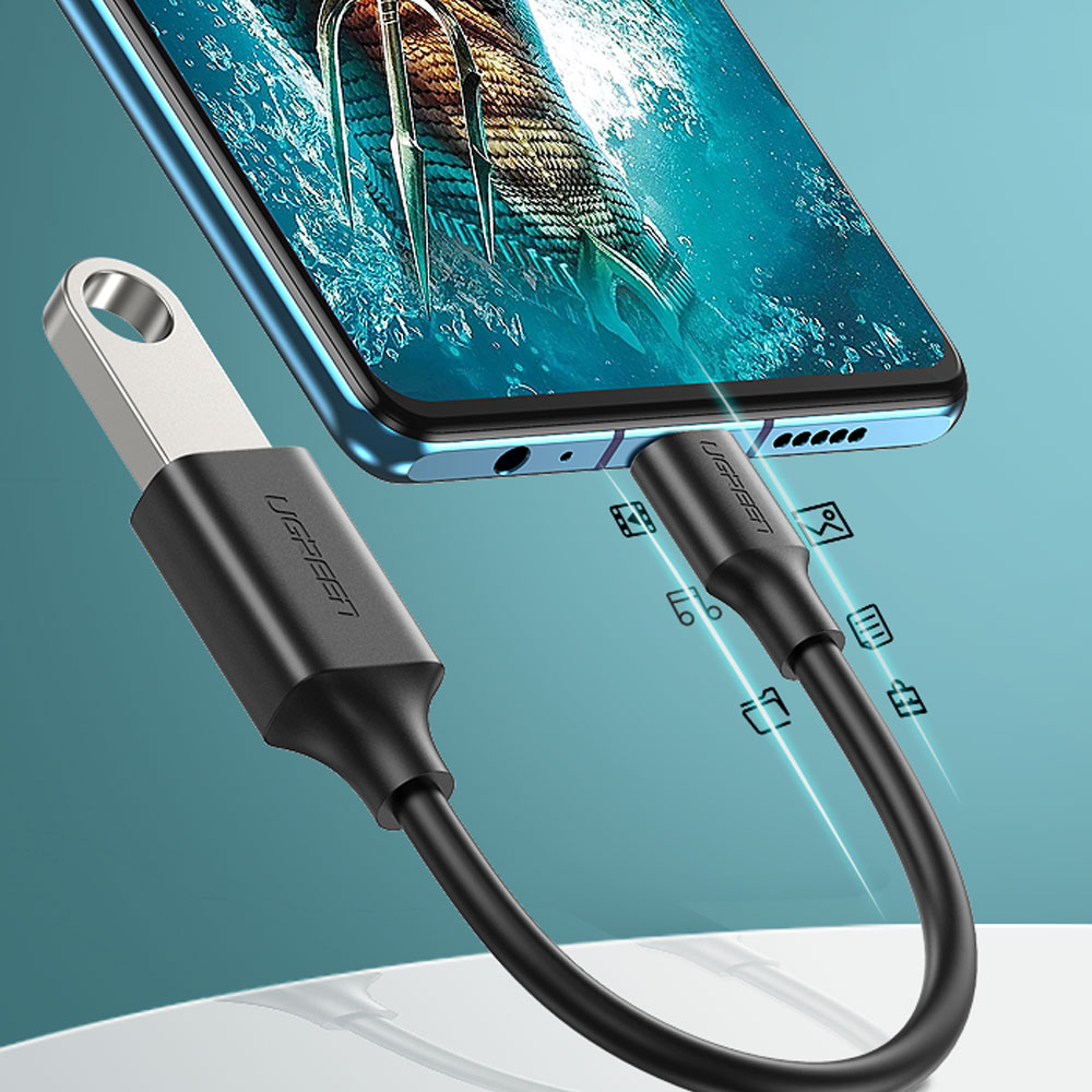 유그린 USB 3.1 C타입 to USB 3.0 고속 OTG 젠더 케이블 - 상세 이미지 2
