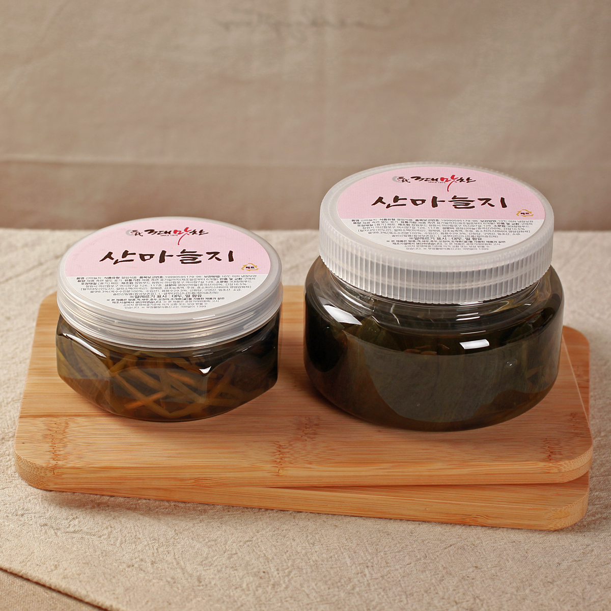 3대맛찬 산마늘지 명이나물 명이절임 400g 1kg - 상세 이미지 5