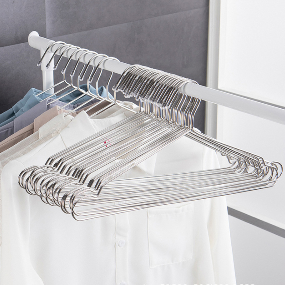 스텐옷걸이 논슬립옷걸이 스테인레스 10P 32cm 아동용