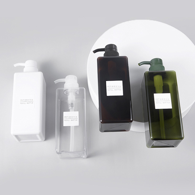 스케치룸 사각 펌프 용기 650ml 용기 리필 팁 용기 후기