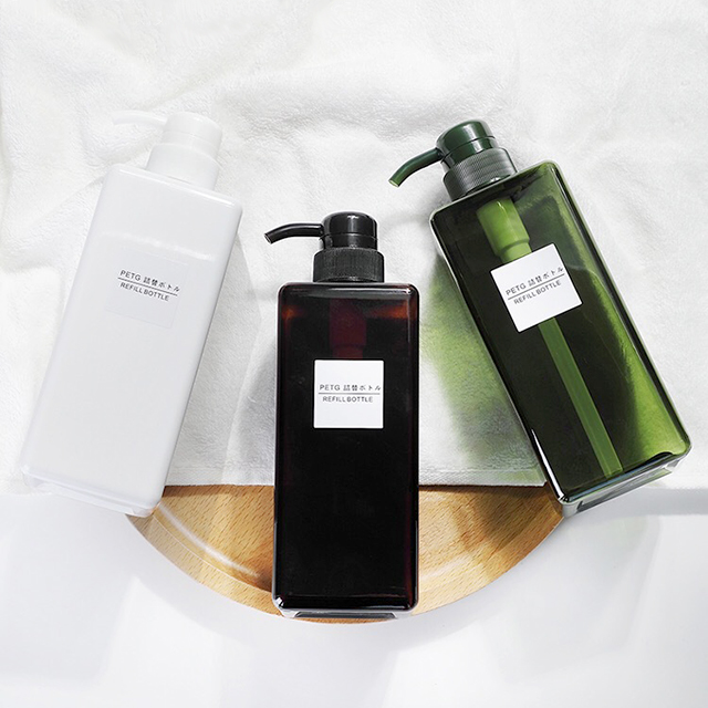 스케치룸 사각 펌프 용기 650ml 용기 리필 팁 용기 후기