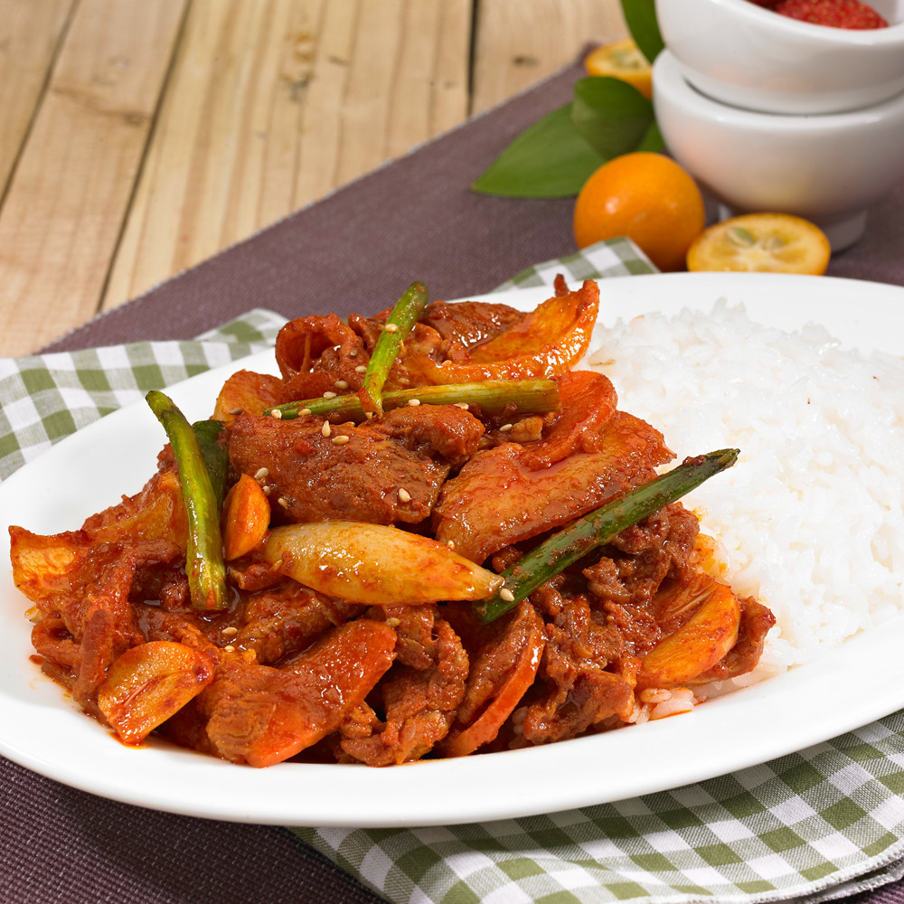 맛담은 제육볶음소스 2kg 6개세트 / 제육 덮밥 볶음 양념 소스 - 상세 이미지 2