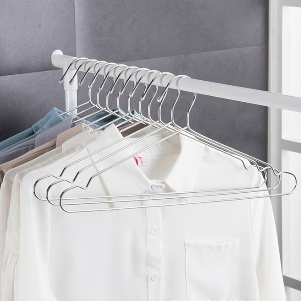 스텐옷걸이 논슬립옷걸이 스테인레스 10P 32cm 아동용