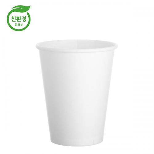 테이크아웃 친환경 큰종이컵 270ml 무지 1000개 일회용 커피 8온스 - 상품 이미지