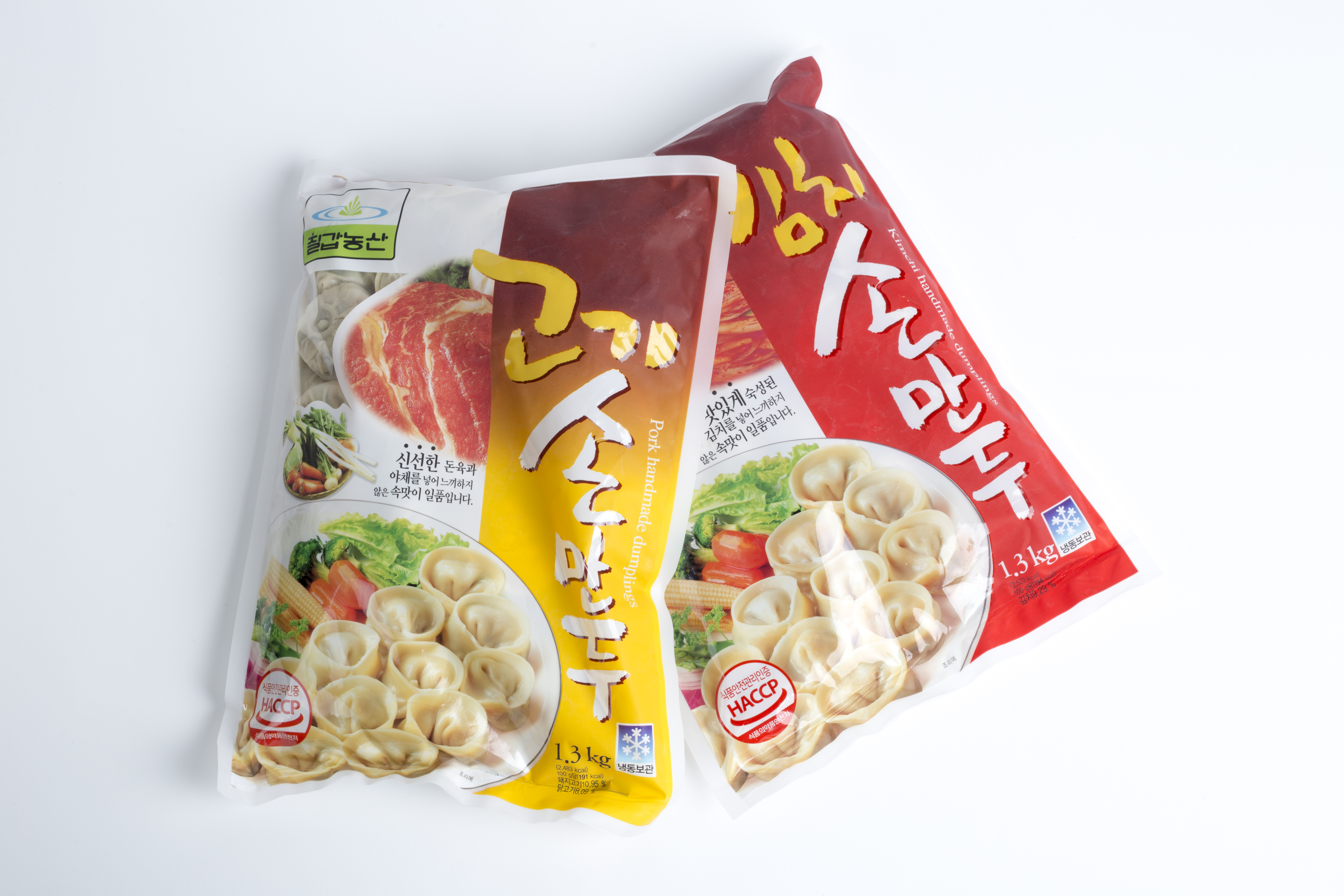 칠갑농산 대용량 만두 1.3kg 1+1 고기 김치 손만두 군만두