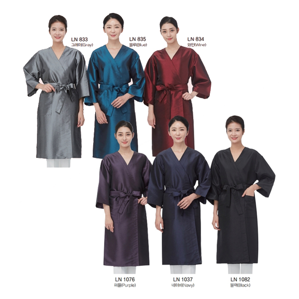 라인가운 NP 롱 손님용 N/P 롱가운