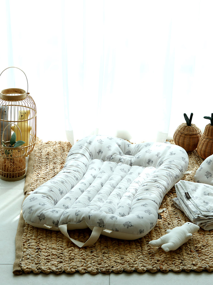 신생아 휴대용 아기침대 출산선물