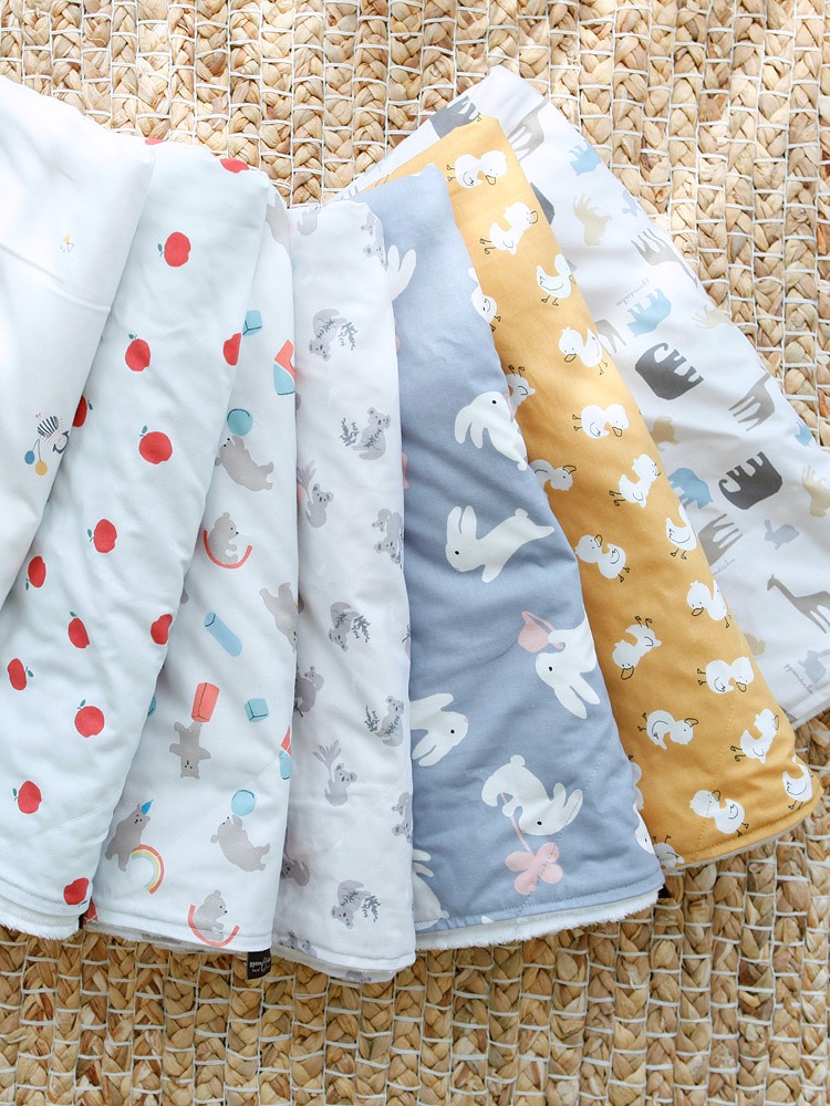 겨울 극세사 유아 블랭킷 담요 아기 애착이불