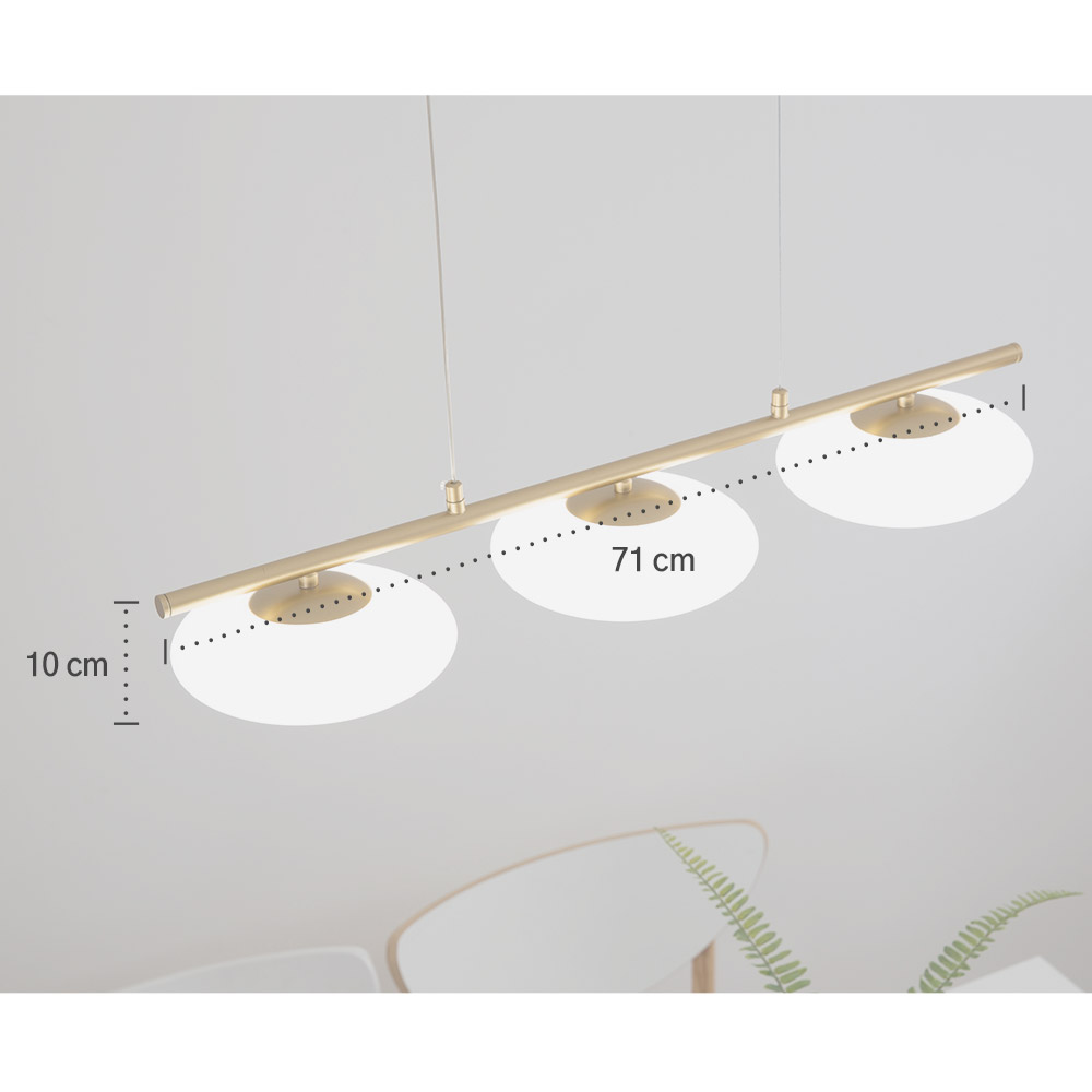 LED 루아모 3등 펜던트 조명 30W 식탁등 포인트조명 이미지 6