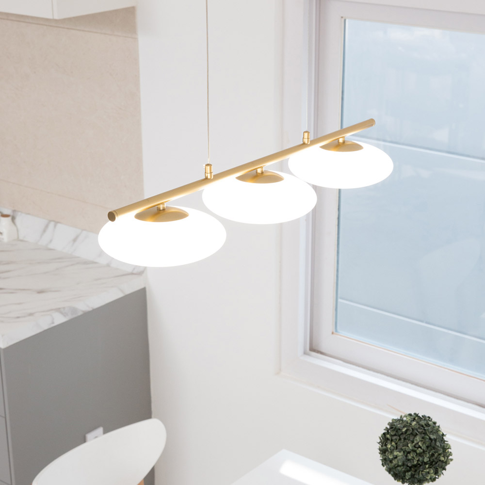 LED 루아모 3등 펜던트 조명 30W 식탁등 포인트조명 - 상품 이미지