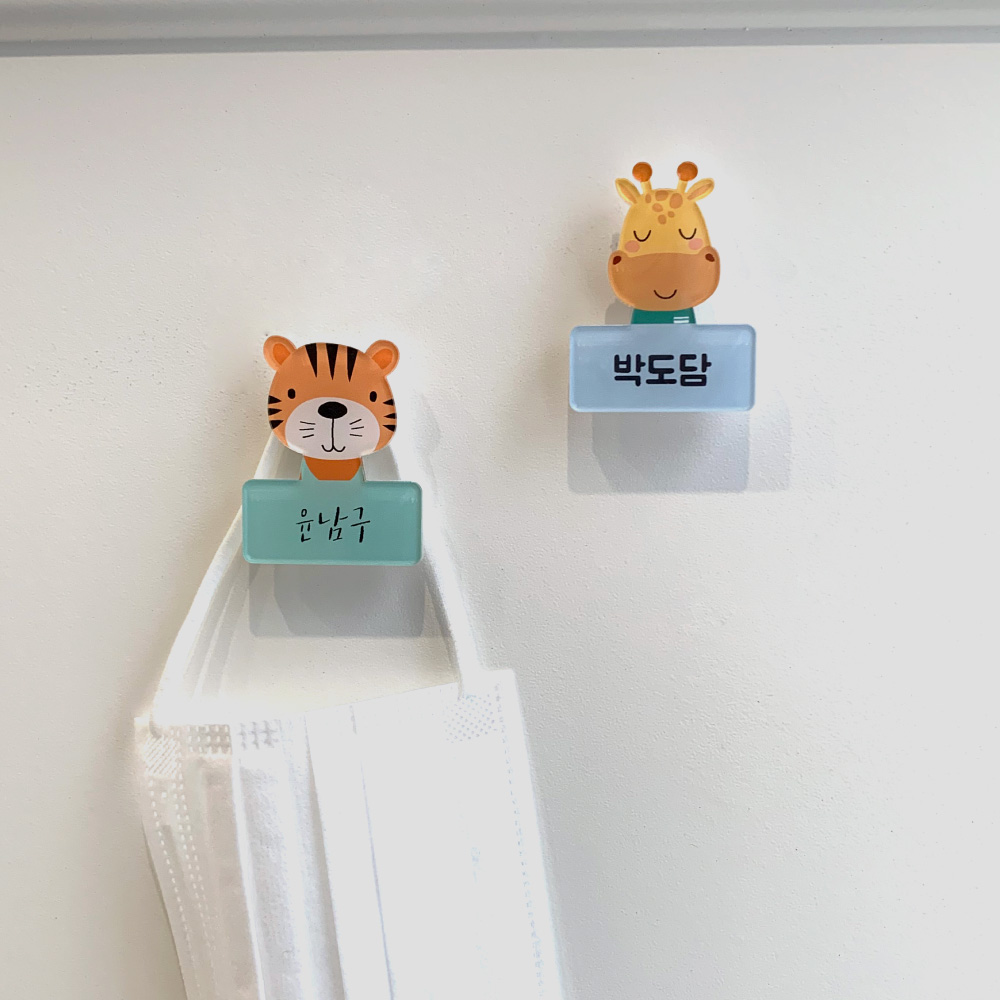[주문제작]자석홀더리틀포레스트 펭귄 한글1 - 상세 이미지 3