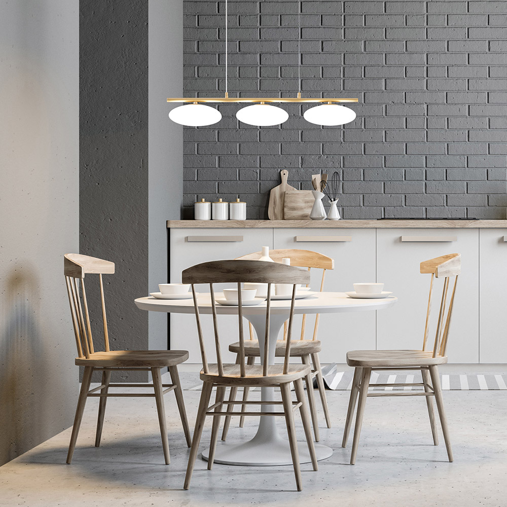 LED 루아모 3등 펜던트 조명 30W 식탁등 포인트조명 - 상세 이미지 2